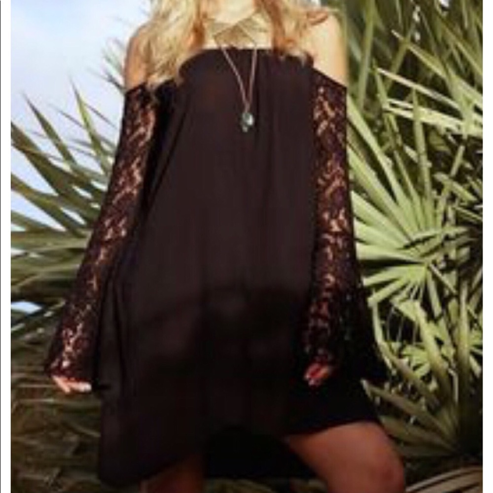 Off the shoulder dress